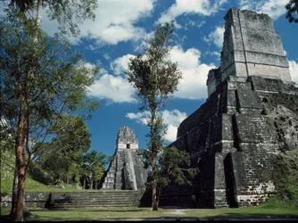 Tempio II di Tikal o tempio delle maschere, VII-VIII secolo