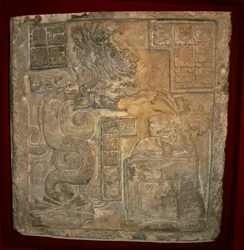 Architrave di Yaxchilan 15 arte Maya
