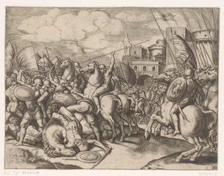 Vittoria di Scipione su re Siface