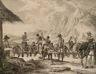 Il lavaggio dei diamanti, Curralinho, 1823-1831