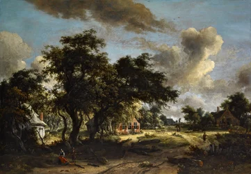 Villaggio tra gli alberi