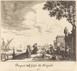 Veduta del Golfo di Napoli