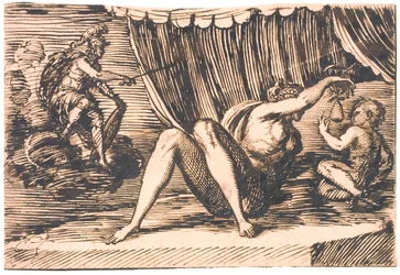 Marte, Venere che tiene una pera e un bambino