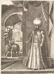 Ritratto del sultano Solimano il Magnifico (in piedi)
