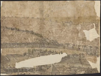 Prospetto di Costantinopoli, Foglio 16, Melchior Lorck, 1559