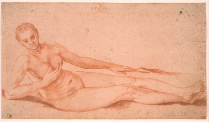 Nudo femminile reclinato