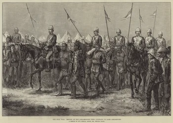La guerra Zulu, ritorno degli ambasciatori da Cetewayo a Lord Chelmsford