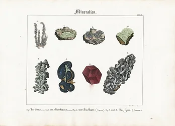 Minerali e cristalli metallici