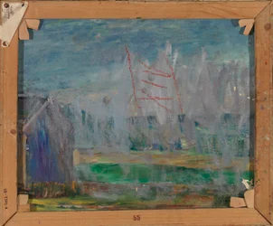 Paesaggio, schizzo