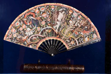 Ventaglio di piume (piuma e seta)