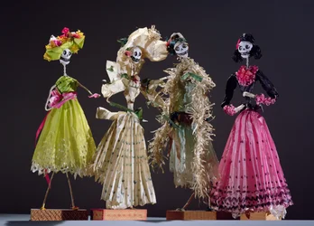 Signore del Giorno dei Morti, da Oaxaca
