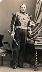 Ritratto del maresciallo Forey (1804-1872). Fotografia di Mayer e Pierson