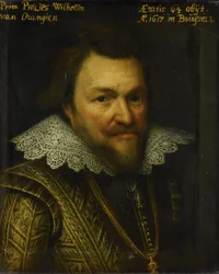Ritratto di Philips Willem, 1609-1633 circa (olio su tavola)