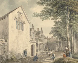 Case di carità nel cimitero della chiesa di San Cuthbert, Wells