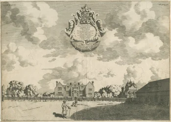 Bentley Hall (incisione su rame)