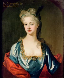 Ritratto di Mary Anne Spanheim (1682-1772), moglie di François de la Rochefoucauld, Marchese di Montandre