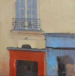 Colori di Parigi, 2016 (olio su lino)