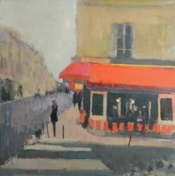 Parigi, 3° Arrondissement, 2015 (olio su lino)