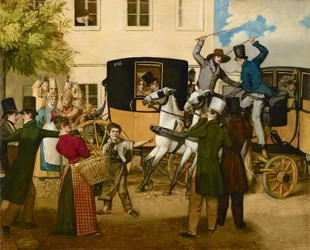 La disputa del cocchiere