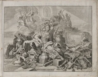 Tedesco: Historico-Topographica Descriptio. Ovvero: Descrizione, deß Churfürsten- und Hertzogthums Ober- und Nidern Bayrn : Welches In vier Theilter oder Renntämbter, Als Oberlandts München und Burgkhausen, Unterlandts aber in Landshuet und Straubing abget