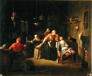 Scena di taverna