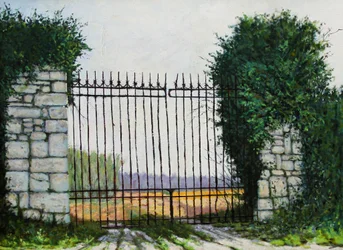 La Porte des Champs, 2003 (olio su tavola)