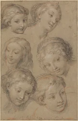 Studi di Teste di Donne