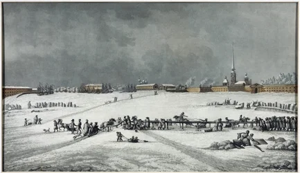 Vista della fortezza Pietro e Paolo