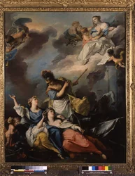 Allegoria della Pace di Vienna nel 1606