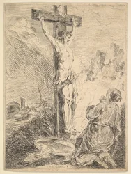 Maria Maddalena che prega ai piedi della croce, 1720-83