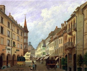 Le Arcate, Grand Rue, Colmar, 1876