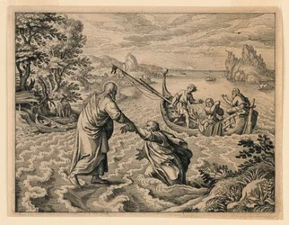 Cristo che cammina sul mare