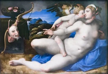 Venere e Cupido, da Michelangelo Buonarroti