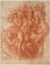 Compianto (recto), 1530 ca.