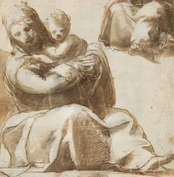 Madonna seduta con bambino