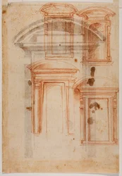 Studio di portale per la Biblioteca Laurenziana