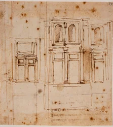 Prospetti parietali per il ricetto della Laurenziana