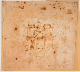 Studi per un monumento funebre per la Nuova Sagrestia