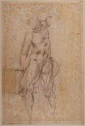 Studio per un Cristo Risorto