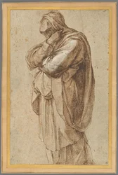 Studio di una donna in lutto