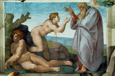 Cappella Sistina; affreschi del soffitto dopo il restauro (affresco)