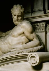 Allegoria del Crepuscolo. Tomba di Lorenzo II de