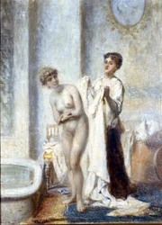 Michelangelo Fumagalli “il bagno”