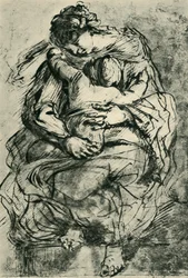 Madonna e bambino, fine XVI-inizio XVII secolo, 1943