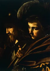 Volti di due uomini (dettaglio)