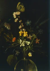Natura morta con fiori e frutta, Maestro della Natura Morta di Hartford, c.1600-10