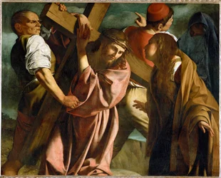 Il trasporto della croce (dipinto su tela)