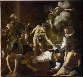 Il martirio di San Matteo (dipinto su tela)