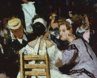 Un caffè in Piazza San Marco, di Michele Cammarano
