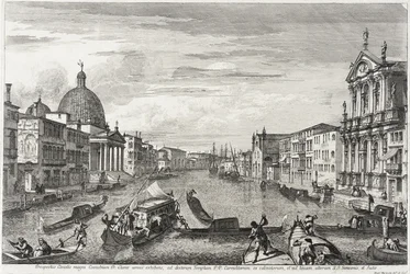 Il Canal Grande tra San Simone Piccolo e Santa Chiara, c.1740-41